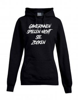 "Gamer Zocken" Frauen Hoody